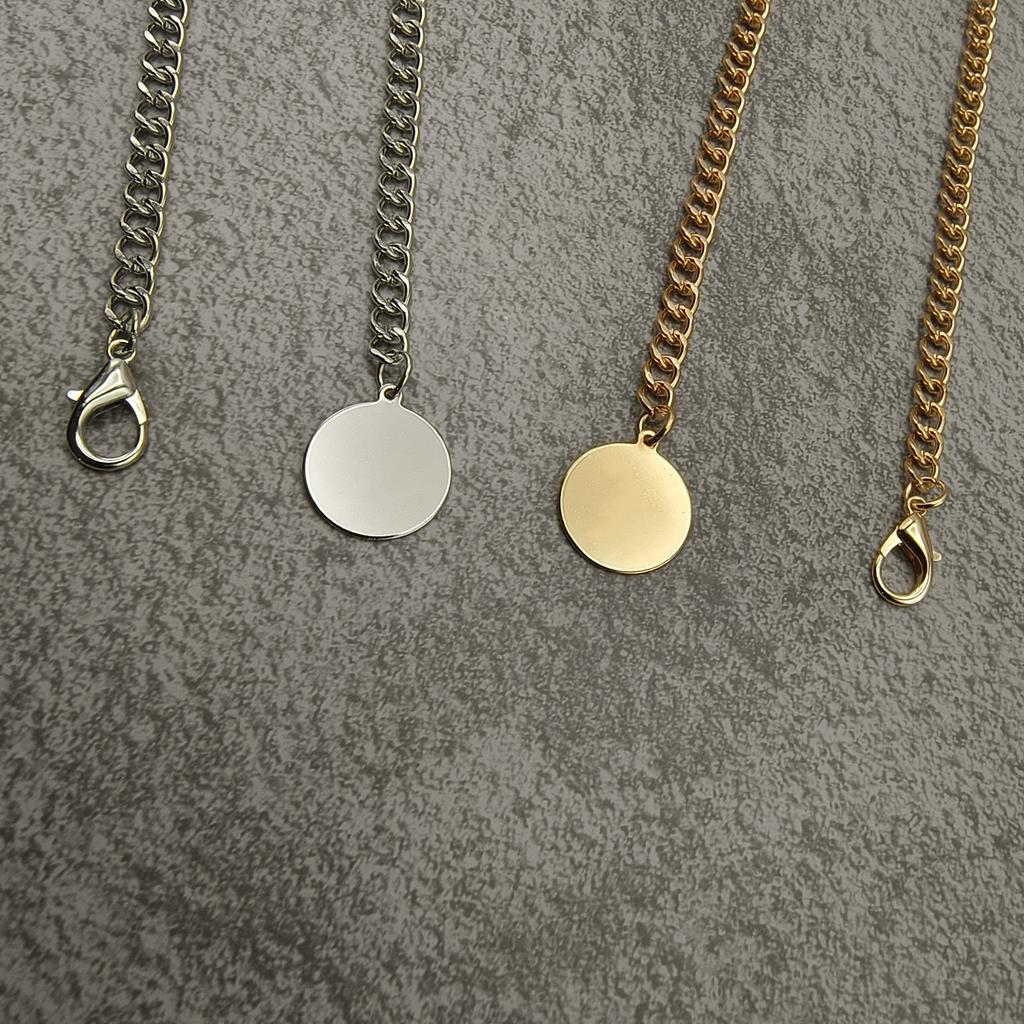 Simple Metal Glossy Sequined Waist Chain Women's Retro Single-layer Chain Waist Body Chain