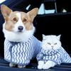 Pet It Microfiber Pet Absorbent Towel Zebra Pattern Cat Dog Bath Quick Drying Bath Towel Pet Supplies