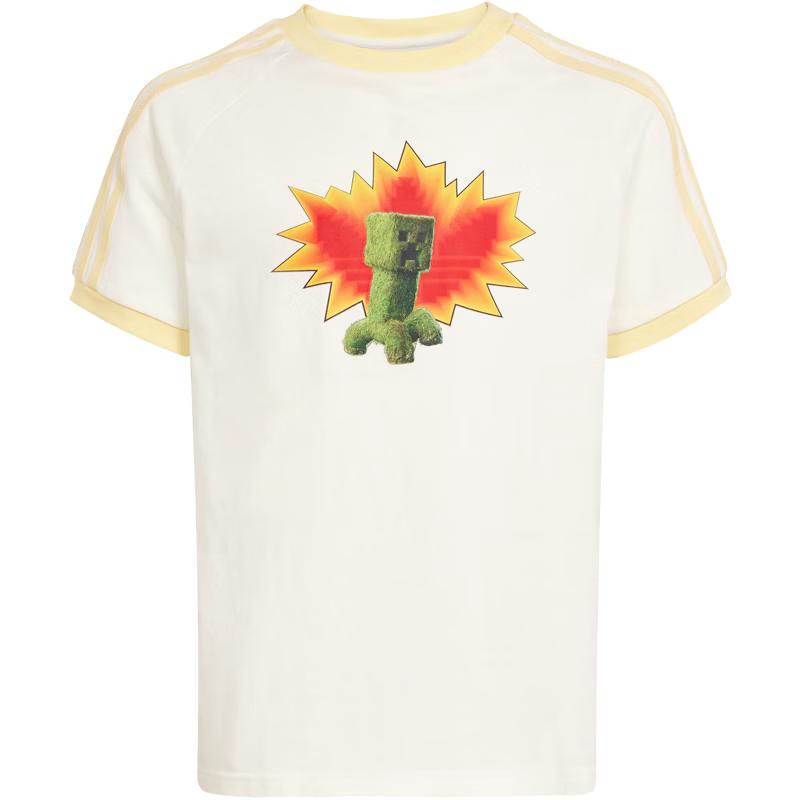 Adidas x Minecraft Kids  Trefoil Short Sleeve T-shirt 140