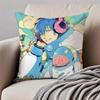 Dark BL Japanese Anime DDramatical Murder Cushion Cover Pillowcase Antidustmite Invisible Zipper Short Plush Sofa Cushion