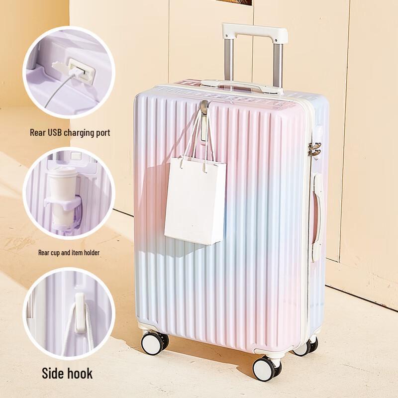 OEING Dream Rainbow Gradient Luggage 1