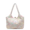 Winter Large-capacity Plush Bag Women, Niche Design Shoulder Bag Japanese Ins Style Versatile Student Tote Bag