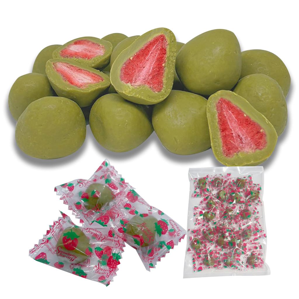 Strawberry Chocolate Matcha Sweets Sweets Matcha Sweets 250g Gift Matcha Chocolate White Day Return Approximately 25 [Chocolate Popular] [Alneka]