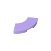 10PCS 27925 Tile Round Corner 2x2 4Rings without Holes Block Moc Compatible with Brick DIY Toys