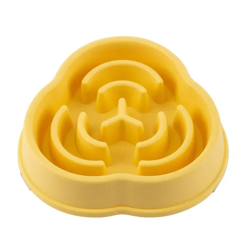 Bowl Non-slip Bowl Dog Slow Available Supplies Rice Bowl Pet Dog Feeder Small Choke-proof Food Slow Pet Food