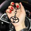 Pro Toyota Prado Aqua Hilux Camry Prius TRD Venza GR Yaris Auto Pletený Provaz Klíčenka Kroužek na Klíče Držák na Klíče Dárky pro Páry Příslušenství