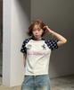 AMOU Always Star Reglan T-Shirts Blue