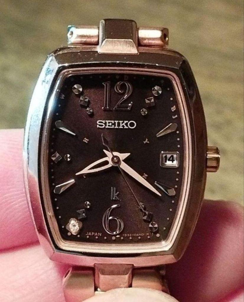 [USED] BB22 Seiko Lukia Radio Solar Date Anti-Magnetic Diamond Sapphire Crystal