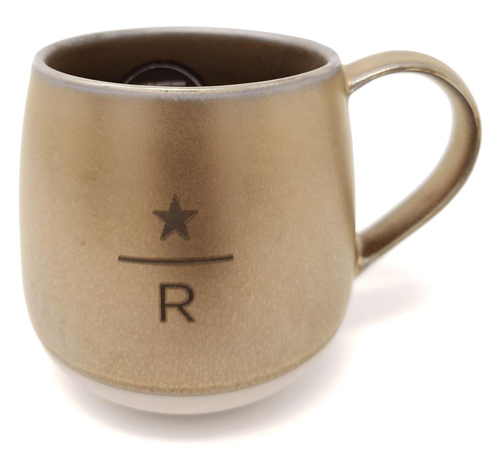 Starbucks Reserve Roastery Mug, Gold, 16 Fl Oz