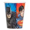 Justice League Cups 266Ml 8 Pcs