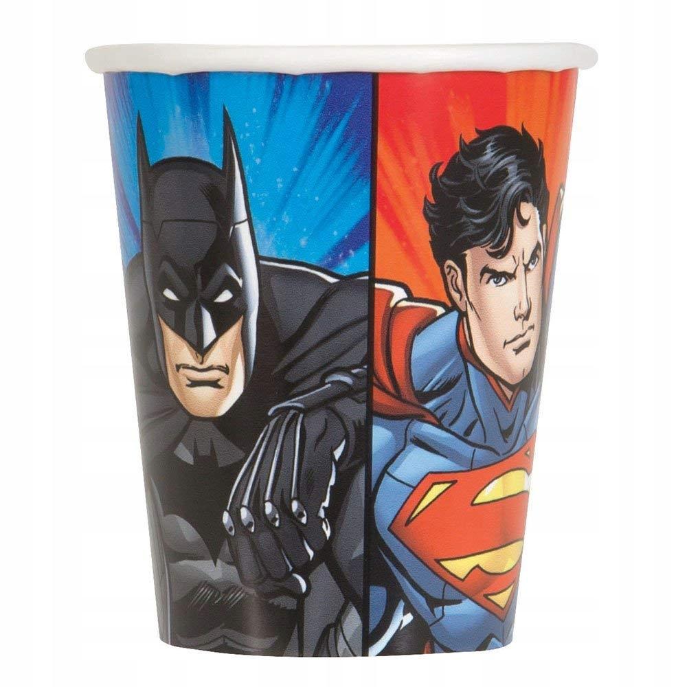 Justice League Cups 266Ml 8 Pcs