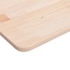 Vidaxl Kwadratowy Blat Do Stolika, 70X70X1,5 Cm, Surowe Drewno Dębowe
