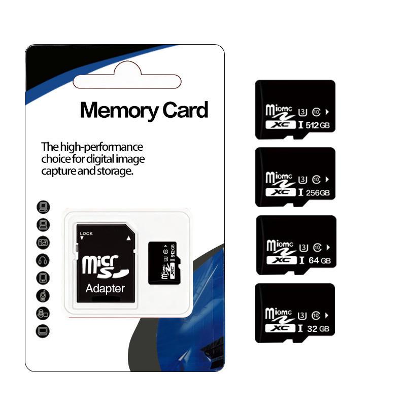 High-Speed TF Memory Card: 32GB, 64GB, 128GB for Mobile, Monitoring, and Driving Recorder.
