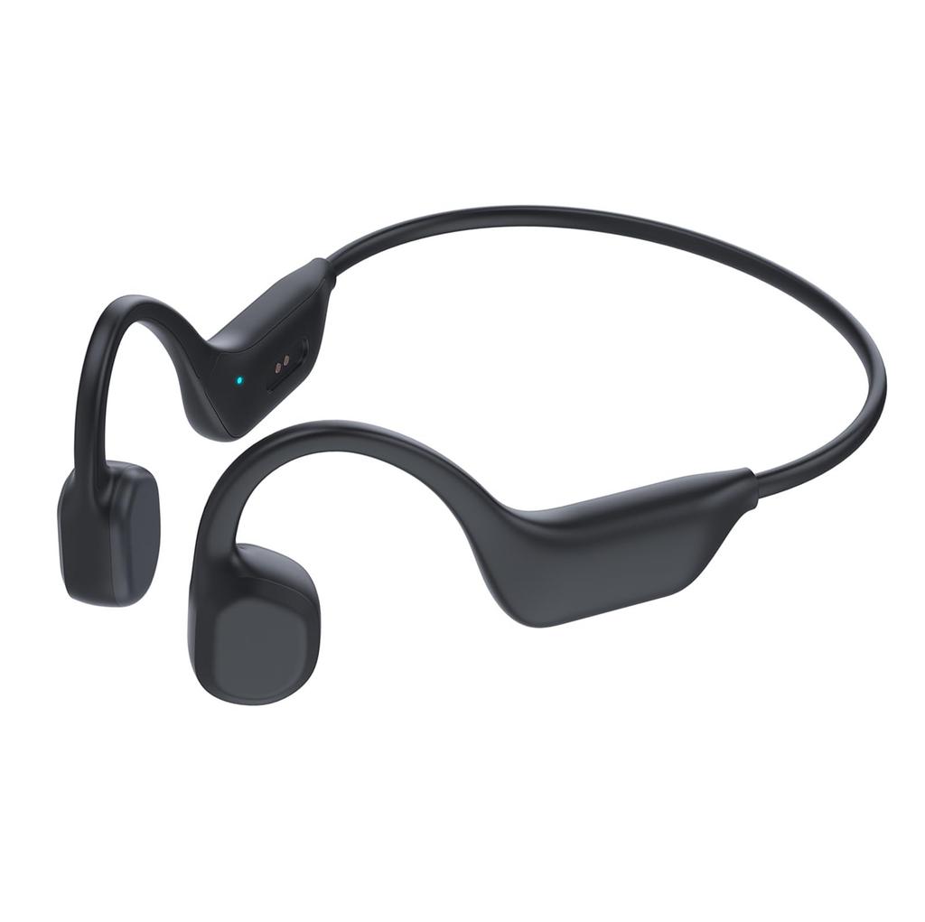 eppfun Bluetooth Bone Conduction Bluetooth Wireless 8 Hours Magnetic IPX5 for Outdoor and Running Earphones, 5.3 Open-Ear Headphones, Playtime,