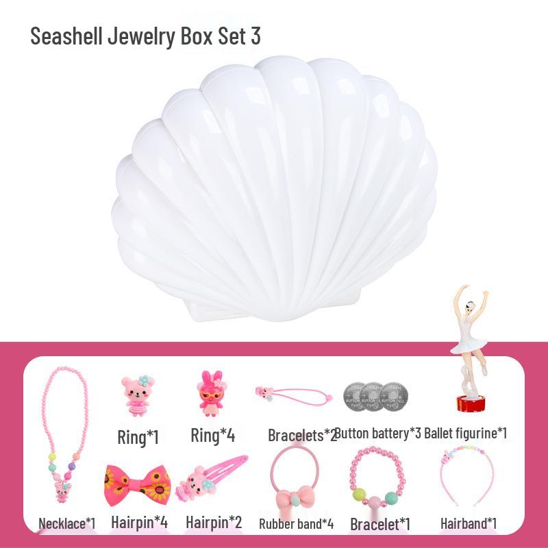 Little Girl Princess Ballet Music Box - Rotating Crystal Ball Birthday Gift for Children
