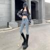 Women's 2023 High-Waisted Slimming Denim Pencil Pants
