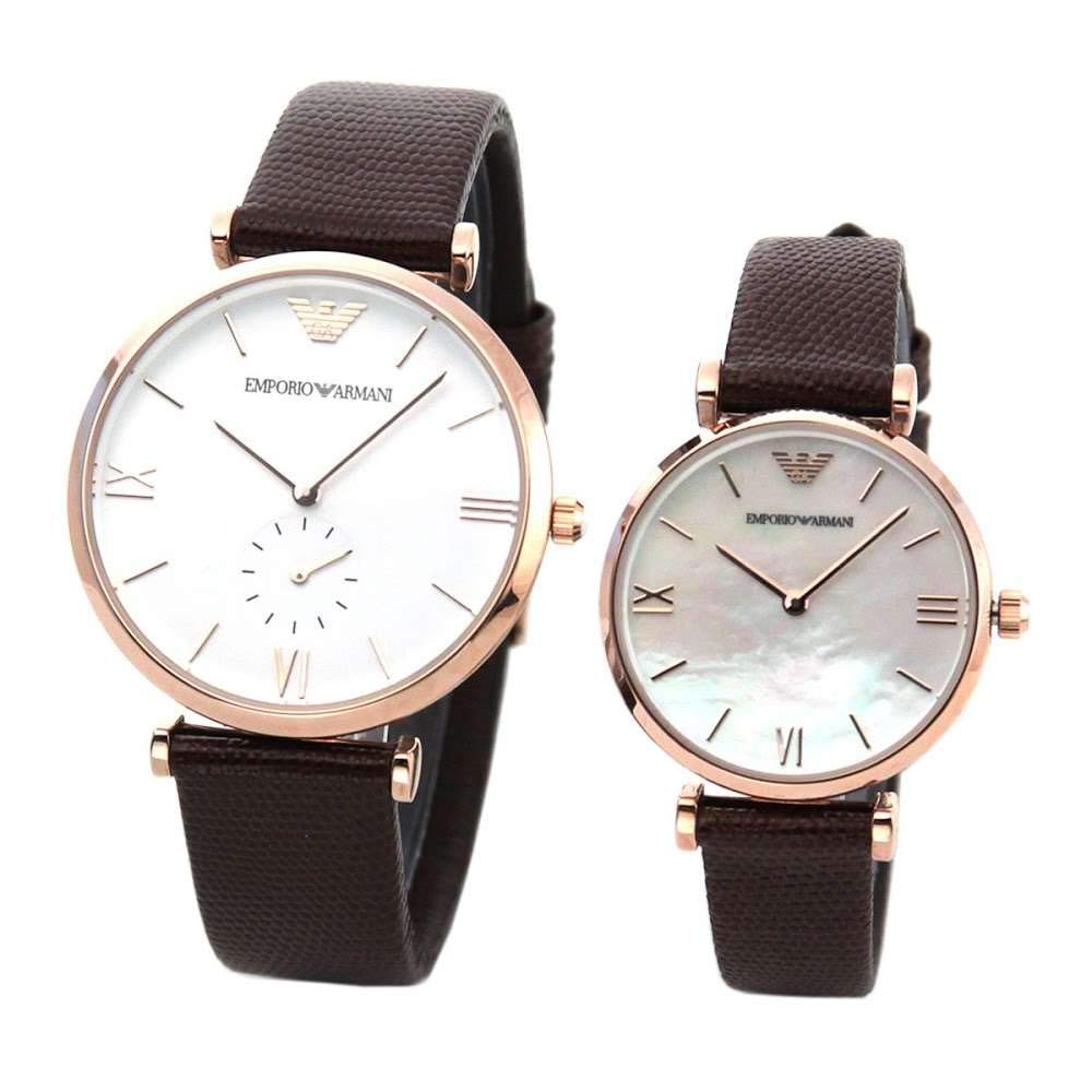 

Emporio Armani EMPORIO ARMANI AR9042 Pair Watch Watch Men s & Women s [Item]