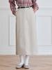LE STUDIO Premium Wool H-Line Skirt
