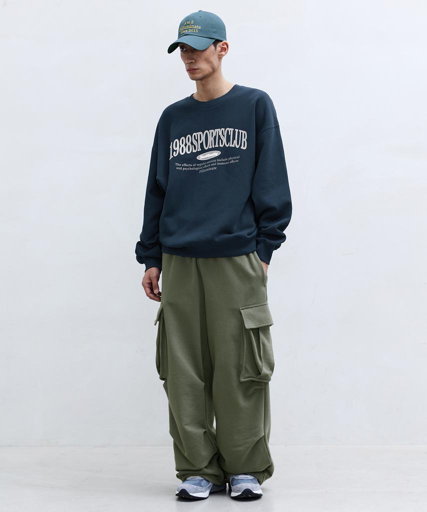 FILLUMINATE Easy Cargo Sweatpants - Brown