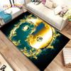 Chinese Tai Chi Bagua Yin Yang  Area Rug,Carpet Rug for Home Living Room Children Bedroom Sofa Doormat Decor,Non-slip Floor Mat
