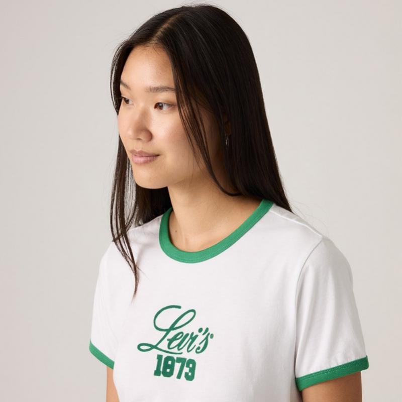 Levi S Women S Graphic Favorite Ringer Tee 005h20001