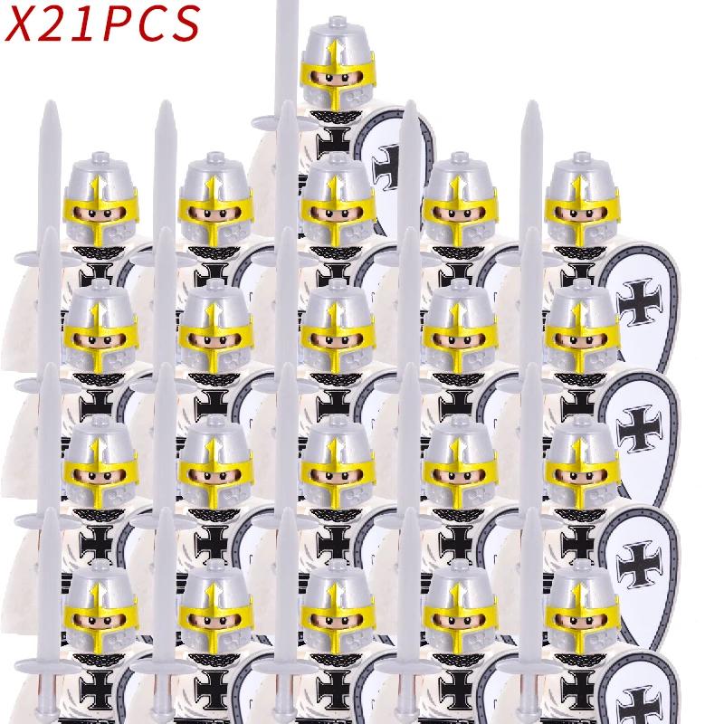 Medieval Knights & Warriors Building Blocks Roman Legion Spartan Cavalry Crusaders Bricks