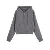 JNBY 2024 Autumn Hooded Cardigan Sweatshirt