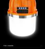 Rechargeable Multi-Functional Super Bright Camping Lantern with Long Battery Life for Emergency and Night Market Lighting