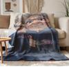 Spirited Away Soft and Comfortable Flannel Suitable for Sofas Living Rooms Outdoor Camping Travel and Also Makes a Great Anniversary Gif