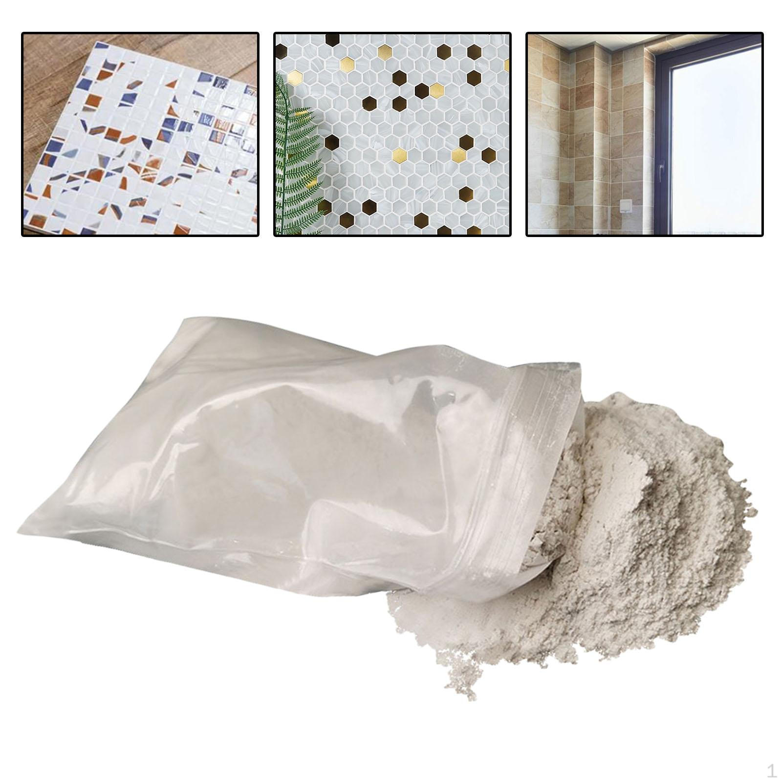 

Additive for Tiles Bathroom Wet Room Kitchen, /Mix with Epoxy Resin or Cement Based Grout 500g White