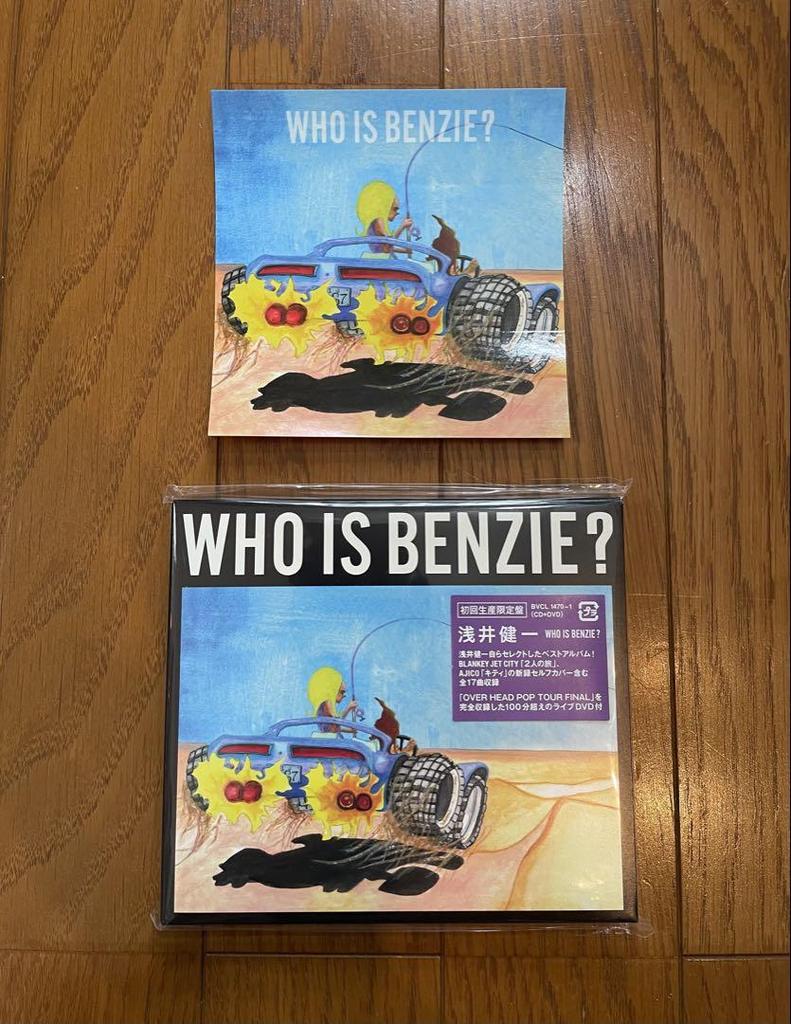 [USED] Kenichi Asai WHO IS BENZIE? (First Press Limited Edition) with bonus sticker