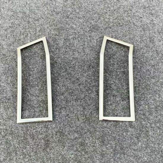 For Mitsubishi Delica 2020 2021 Chrome Rear Fog Light Lamp Cover Trim