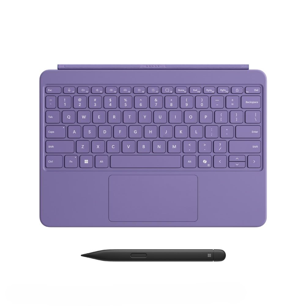 Surface Pro 12 tommer Tastatur Slim Violett (med penn) EP2-33103
