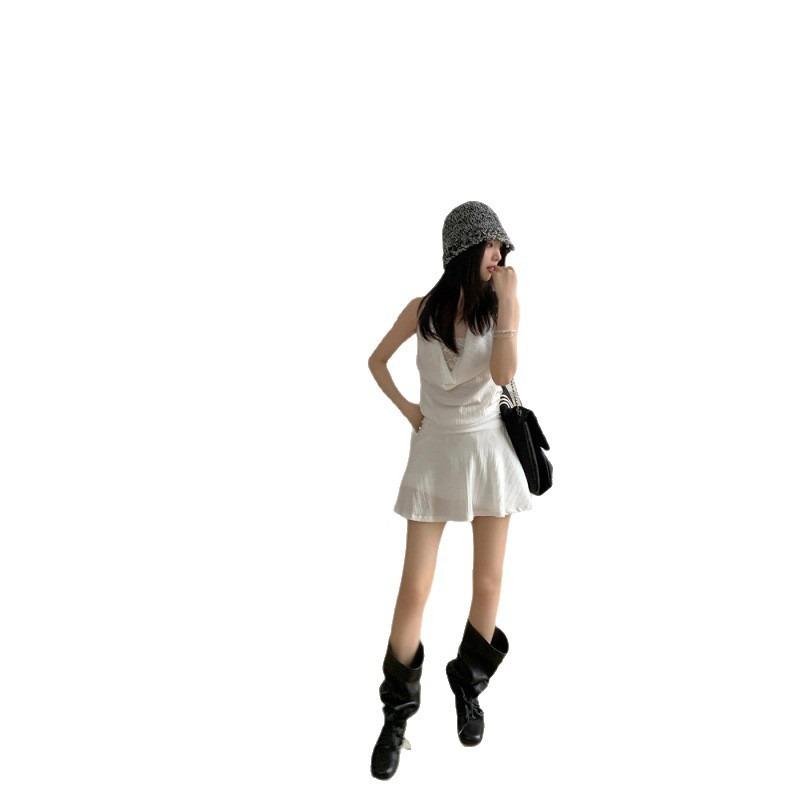 Super soft lambskin~ leather square head pleated western pile boots women's retro thick-soled big tube circumference knight boots long boots