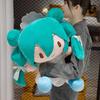 Peluche Hatsune Miku di Grandi Dimensioni Peluche Ripieno Bambola Cartone Animato Anime Stile Giapponese Peluche Hatsune Miku Decorazioni per la Casa Regali di Compleanno Ragazza