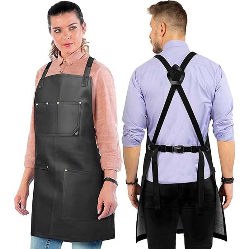 Leather Apron Summer Restaurant Cafe Bbq Work Apron Print