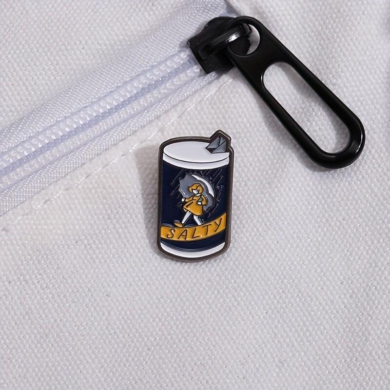 Cute Umbrella Girl Breastpin Fun Hat Badge Bag Decoration Aesthetics Jewelry Accessories