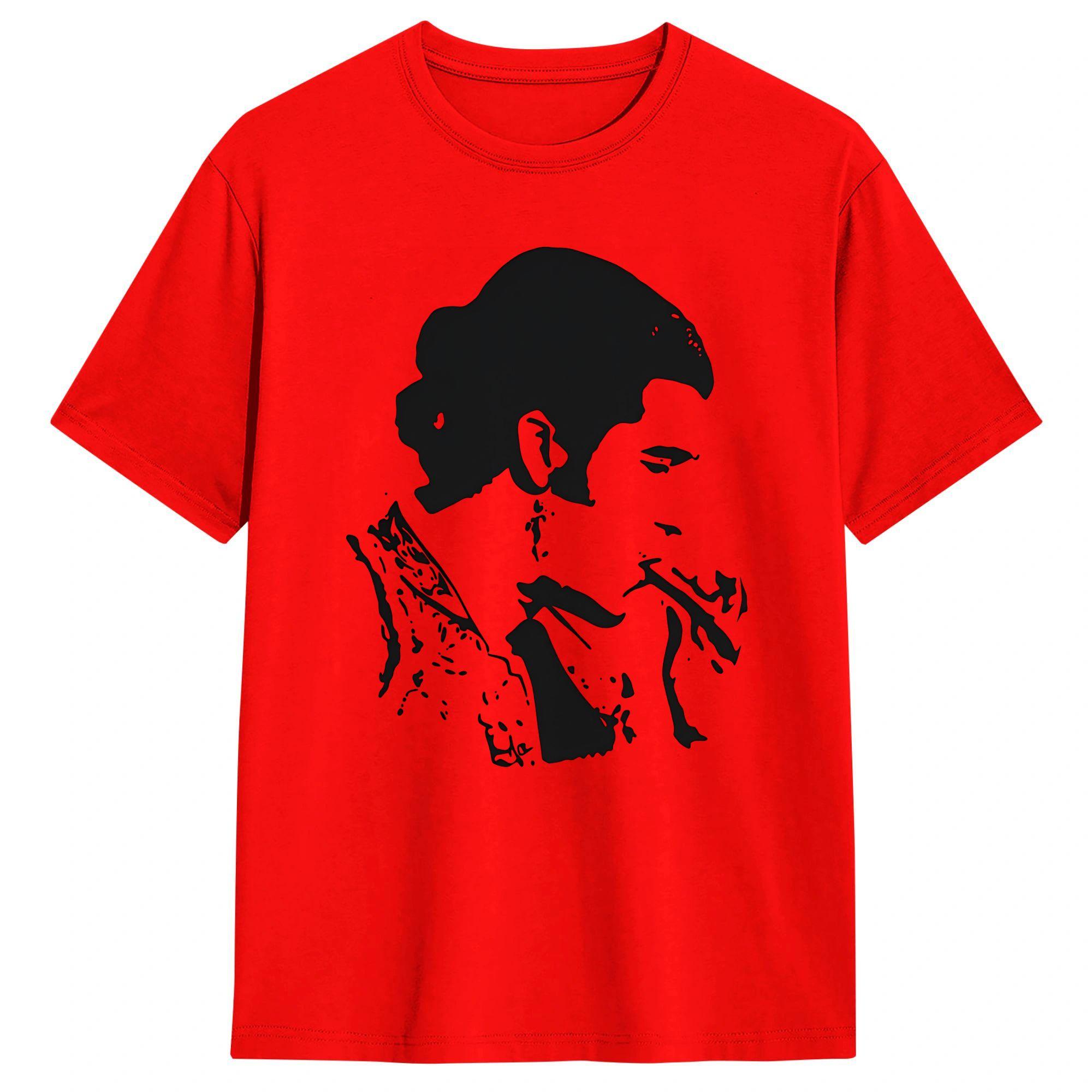 

Morante de la Puebla TShirt Mens Y2K Retro TShirts Summer O Neck Popular Tees Printed Oversized Tops S