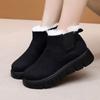 Shoes Women's Winter New Fashionable Versatile Platform Short Snow Boots Light and Comfortable Non-slip One-pedal Mother Shoes