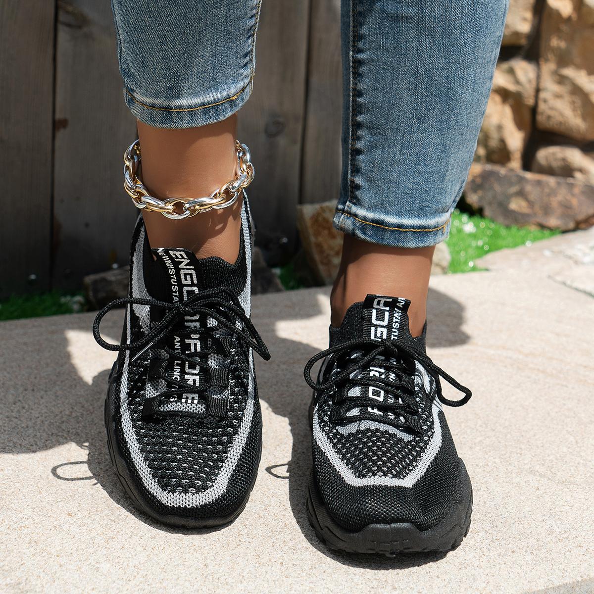 

Осенние женские туфли на платформе, дышащие сетчатые кроссовки на шнуровке для женщин, повседневная обувь для ходьбы, женская обувь для активного отдыха, теннисные туфли Zapatillas 38