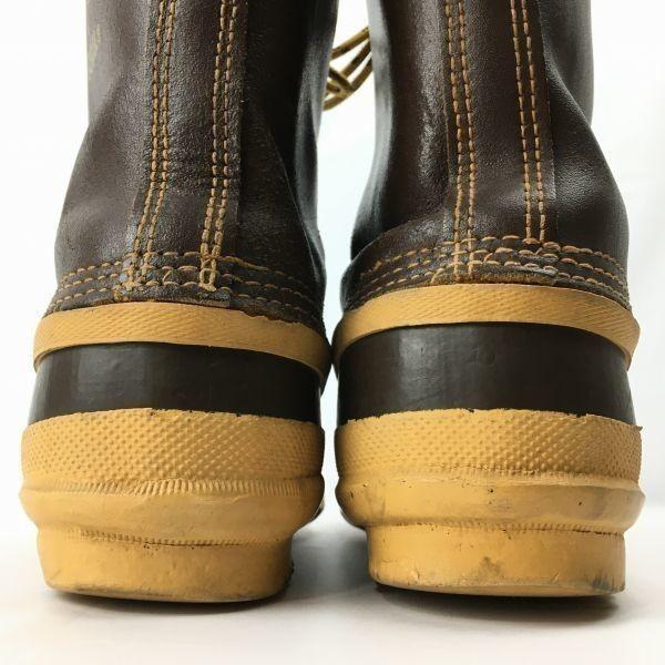 SOREL Kaufman Vintage Canada Snow Boots Lined Dark Brown size 7 25.0(USED)