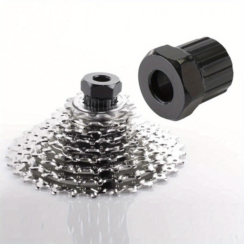 2Pcs Bike Bicycle Cassette Flywheel Freewheel Lockring Remover Removal Repair Tool 12 Teeth Durable Carbon Steel Wrench Cycling Parts
