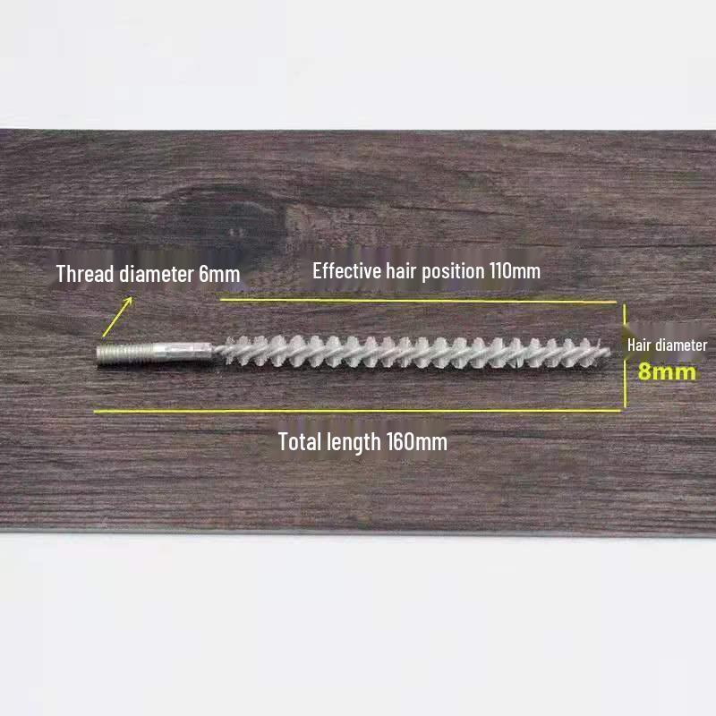 Nylon Bristle Mechanical Pipe & Condenser Cleaning Brush