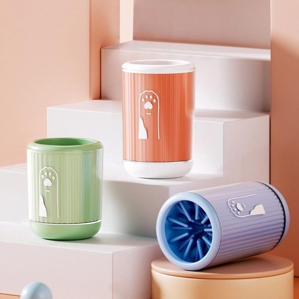 Detachable Pet Foot Cleaning Cup Quick Wash Pet Foot Wash Cup Portable Automatic Foot Cleaner  Dog