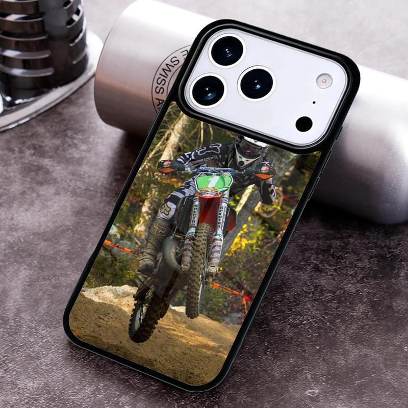 Dirt MX Bike Motocross Handyhülle Für iPhone 17 16 15 14 13 12 11 Pro Max Plus 17Air Weiche Silikonhülle