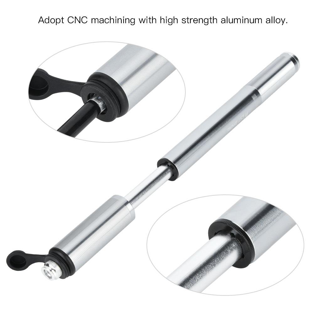 130PSI Fahrradpumpe Tragbar Hochdruck Fahrrad Luftreifenpumpe Fahrradzubehör