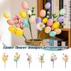 Simulated Easter Egg Bouquet, Branch Arrangement, Courtyard Decoration