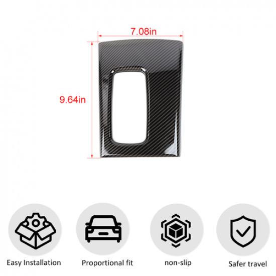 Carbon Fiber Center Gear shifter Control Panel Cover Trim for Jeep Liberty 99-06
