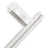 Scaffale a muro bianco in legno per cucina in miniatura per casa delle bambole 1/12 Scaffalatura Binario Portaoggetti