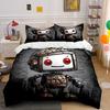 Rustic Robot Decorative Set Bedding Set with 1 Duvet Cover 2 Pillowcases Single Double King Queen Gift